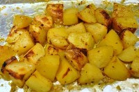 Greek Lemon Potatoes